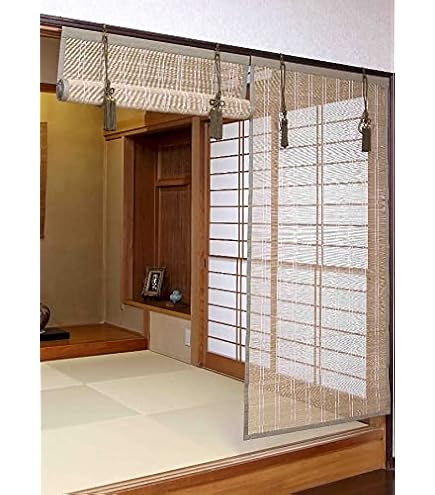 Amazon | お座敷すだれ 本間中 95×172cm | 月うさぎ | すだれ 通販